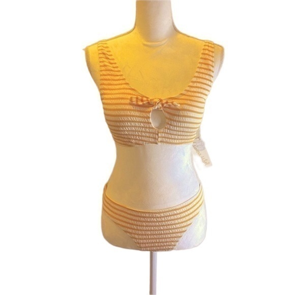 Cabana del sol Other - Keyhole knot front bikini set